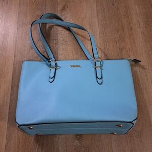 Yzaoll Light Blue Shoulder Handbag